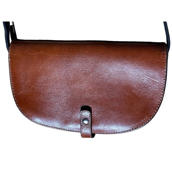 Marie Antoniette Genuine Leather Purse/Crossbody. Brown. Made in Argentina. - Picture 6 of 10